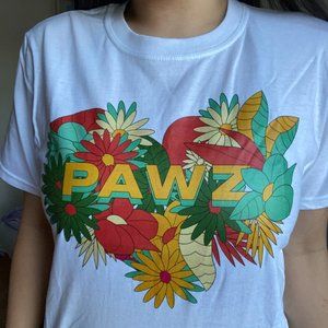 Pawz Floral Heart Tee